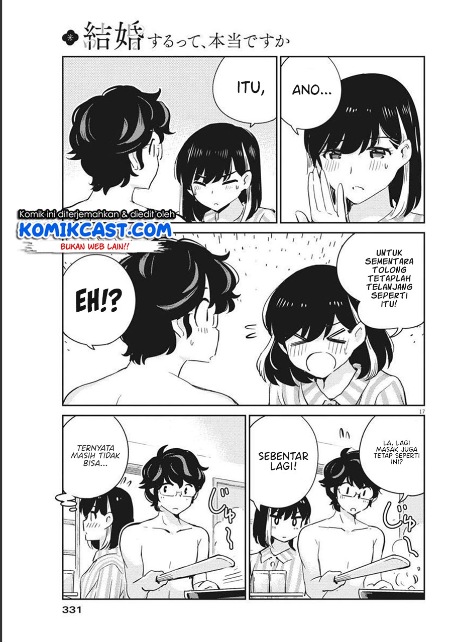Kekkon Surutte, Hontou Desu ka? Chapter 62 Gambar 18